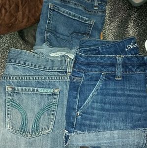 Bundle of shorts/skirt Hollister & American eagle
